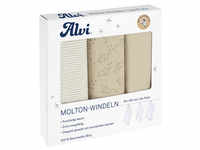Alvi® Molton-Windeln 3er Pack Starfant 80 x 80 cm