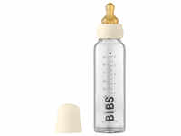 BIBS® Babyflasche Complete Set 225 ml, Ivory
