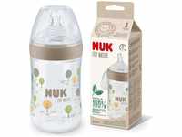 NUK 10216038, NUK Babyflasche NUK for Nature 260 ml, braun