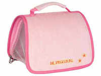 COPPENRATH Reisetasche für Plüschtiere, rosa - Lustige Tierparade