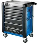 STAHLWILLE Werkstattwagen 95/7 PRO 7 Schubl. 496 x 827 x 1020 mm blau, RAL 270...