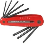 FACOM Stiftschluessel Torx, im Halter, 8-tlg