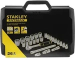 STANLEY Steckschluessel Set 1&frasl;2", 26-teilig