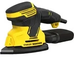 STANLEY 120W Deltaschleifer, Werkzeugtasche