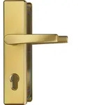 ABUS Schutzbeschlag HLS214 F3 beidseitig Dr&uuml;cker