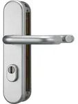 ABUS Schutzbeschlag KLZS714 F1 beidseitig Dr&uuml;cker EK