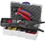 KNIPEX 97 90 10 Crimp-Sortiment f&uuml;r Aderendh&uuml;lsen 1 x 12 40 200, 1 x 97 53 04, 8...