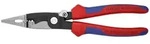 KNIPEX 13 92 200 Elektro-Installationszange mit Comfort-Griffen schwarz atrament...