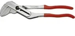VBW Zangenschl&uuml;ssel PowerGRIP L.315mm Kopf verchromt Griffe roter Kunststoff&uuml;ber...