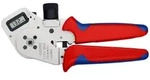 KNIPEX 97 52 63 DG Vierdorncrimpzange f&uuml;r gedrehte Kontakte mit Mehrkomponenten-...