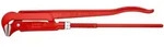 KNIPEX 83 10 020 Rohrzange 90&deg; rot pulverbeschichtet 560 mm