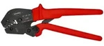 KNIPEX 97 52 04 Crimpzange auch f&uuml;r Zweihandbedienung mit rutschhemmenden Kunsts...