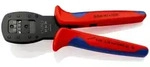 KNIPEX 97 54 24 Crimpzange f&uuml;r Miniaturstecker Parallelcrimp mit Mehrkomponenten...