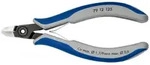 KNIPEX 79 12 125 Pr&auml;zisions-Elektronik-Seitenschneider mit Mehrkomponenten-H&uuml;lle...