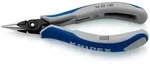 KNIPEX 34 52 130 Pr&auml;zisions-Elektronik-Greifzange mit Mehrkomponenten-H&uuml;llen