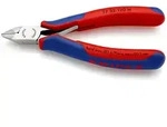 KNIPEX 77 32 120 H Elektronik-Seitenschneider mit eingesetzter Hartmetallschneid...