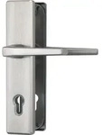 ABUS Schutzbeschlag HLS214 F9 beidseitig Dr&uuml;cker