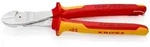 KNIPEX 74 06 250 T Kraft-Seitenschneider isoliert mit 2K-H&uuml;llen 250 mm