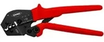 KNIPEX 97 52 18 Crimpzange auch f&uuml;r Zweihandbedienung mit rutschhemmendem Kunsts...