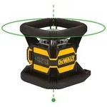 DEWALT Rotationslaser, Gr&uuml;n, Lot (dop.), 18V