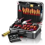 KNIPEX 00 21 06 Werkzeugkoffer "BIG Basic Move" ElektroPlus 71-teilig 515 mm
