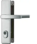 ABUS Schutzbeschlag HLZS814 F1 beidseitig Dr&uuml;cker EK