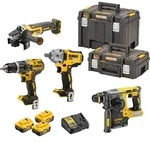 DEWALT Akku-Kombopack (4-tlg.), 18V