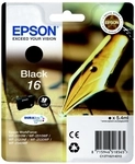 Original Epson 16 (C13T16214012) Tintenpatrone schwarz