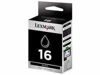 Lexmark 16/10N0016E, Lexmark 16 / 10N0016E Tintenpatrone schwarz original 335 Seiten
