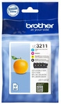 Original Brother LC3211VALDR Tintenpatrone Multipack