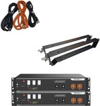 Pylontech 2 x US2000C 4,8 kWh Solarspeicher Lithium LiFePO4 inkl. Kabel, Halterung