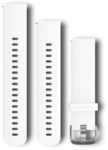 Garmin Schnellwechsel-Armb&auml;nder (20 mm) Wei&szlig;es Silikonarmband mit...