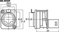 MONACOR NE-8FDP
