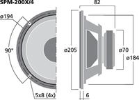 MONACOR SPM-200X4