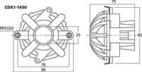 MONACOR CDX1-1430