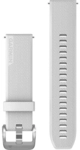 Garmin Schnellwechsel-Armb&auml;nder (20 mm) Wei&szlig; mit silber polierten Teilen