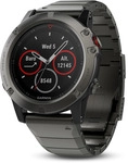 Garmin Fenix 5X saphirglas grau mit Metallarmband