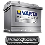 Varta D21 Silver Dynamic 12V 61Ah 600A