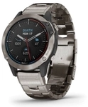 Garmin quatix 6 Titanium Titangrau mit Titanarmband