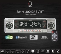 Dietz Retro 300 DAB / BT silber chrome