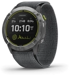 Garmin Enduro Grau/Silber mit grauem UltraFit-Nylon-Armband