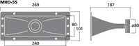 MONACOR MHD-55
