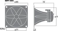 MONACOR MPT-005
