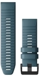 Garmin QUICKFIT-ARMB&Auml;NDER 26 MM Silikon Taubenblau mit Teilen in Schwarz