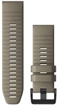 Garmin QuickFit 26-Uhrenarmb&auml;nder Dunkles, sandsteinfarbenes Silikon