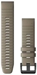 Garmin QuickFit 22-Uhrenarmb&auml;nder Dunkles, sandsteinfarbenes Silikon