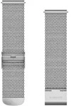  Schnellwechsel-Armb&auml;nder (20 mm) Silbernes Milanaise-Armband mit silbernen Te... 