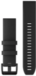 Garmin QuickFit 22-Uhrenarmb&auml;nder Schwarz mit Teilen aus schwarzem Edelstahl
