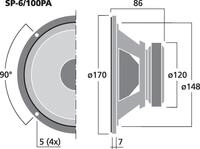 MONACOR SP-6100PA
