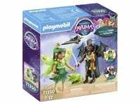Playmobil Ayuma Forest Fairy & Bat Fairy mit Seelentieren 71350, Spielwaren